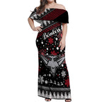 custom-bombers-football-off-shoulder-maxi-dress-christmas-vibe-2023