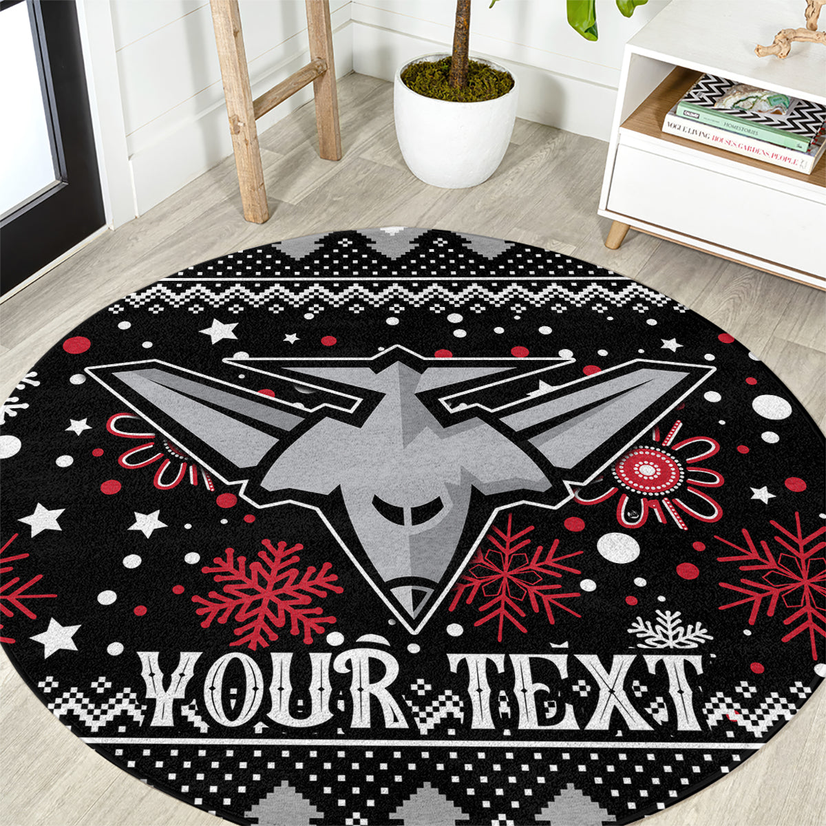 custom-bombers-football-round-carpet-christmas-vibe-2023
