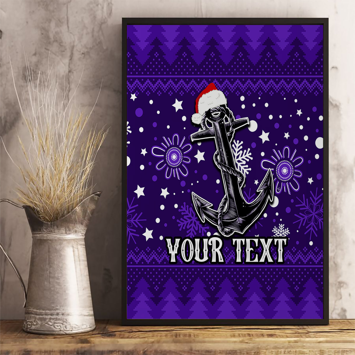 custom-fremantle-dockers-football-canvas-wall-art-christmas-vibe-2023