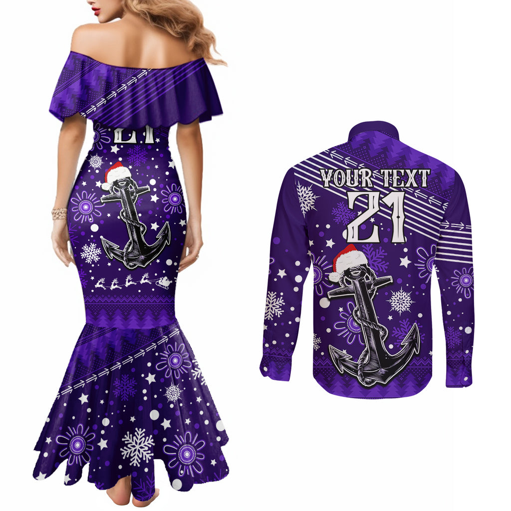 custom-fremantle-dockers-football-couples-matching-mermaid-dress-and-long-sleeve-button-shirt-christmas-vibe-2023