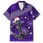 custom-fremantle-dockers-football-family-matching-off-shoulder-long-sleeve-dress-and-hawaiian-shirt-christmas-vibe-2023