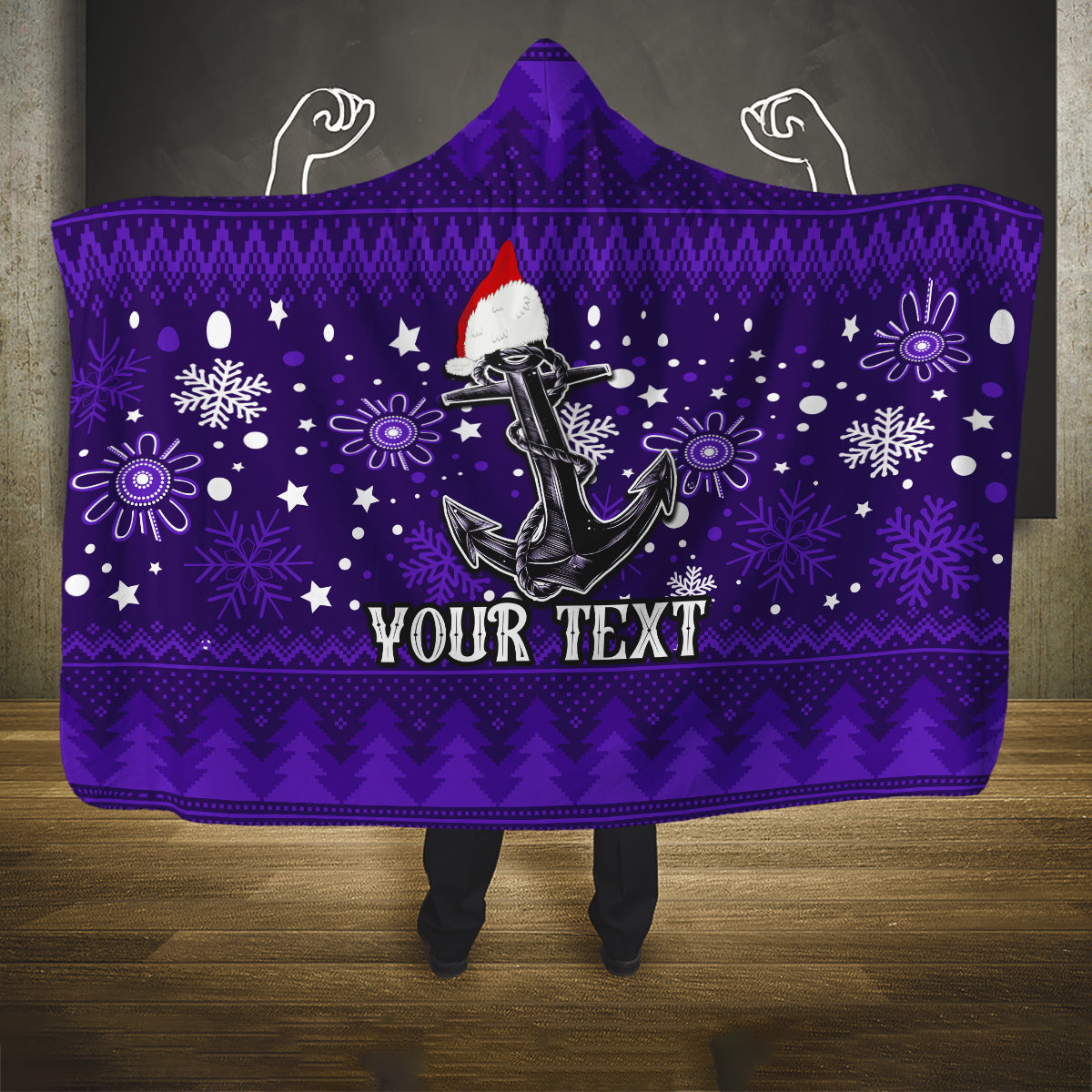 custom-fremantle-dockers-football-hooded-blanket-christmas-vibe-2023