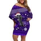 custom-fremantle-dockers-football-off-shoulder-short-dress-christmas-vibe-2023