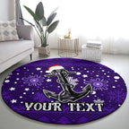 custom-fremantle-dockers-football-round-carpet-christmas-vibe-2023