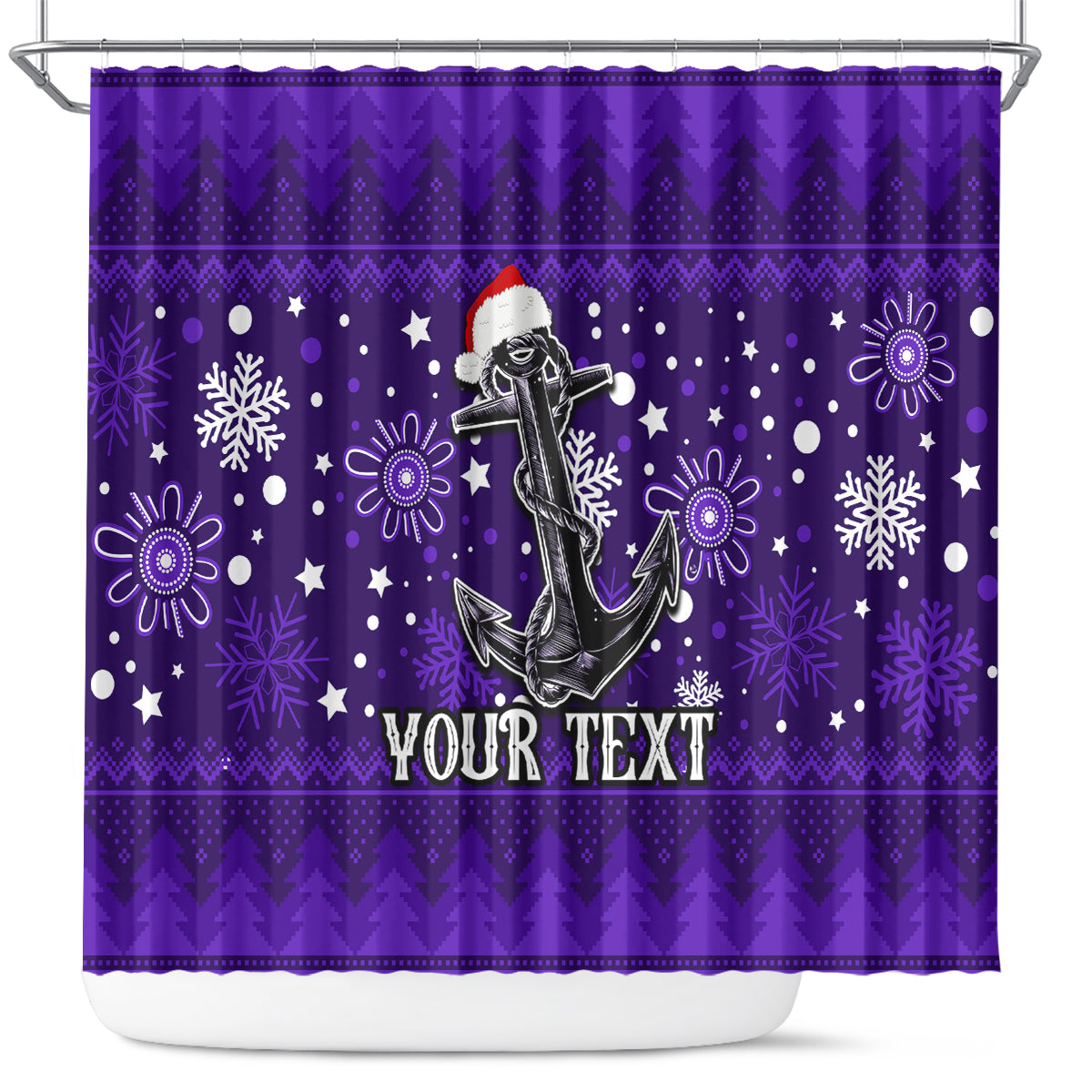 custom-fremantle-dockers-football-shower-curtain-christmas-vibe-2023