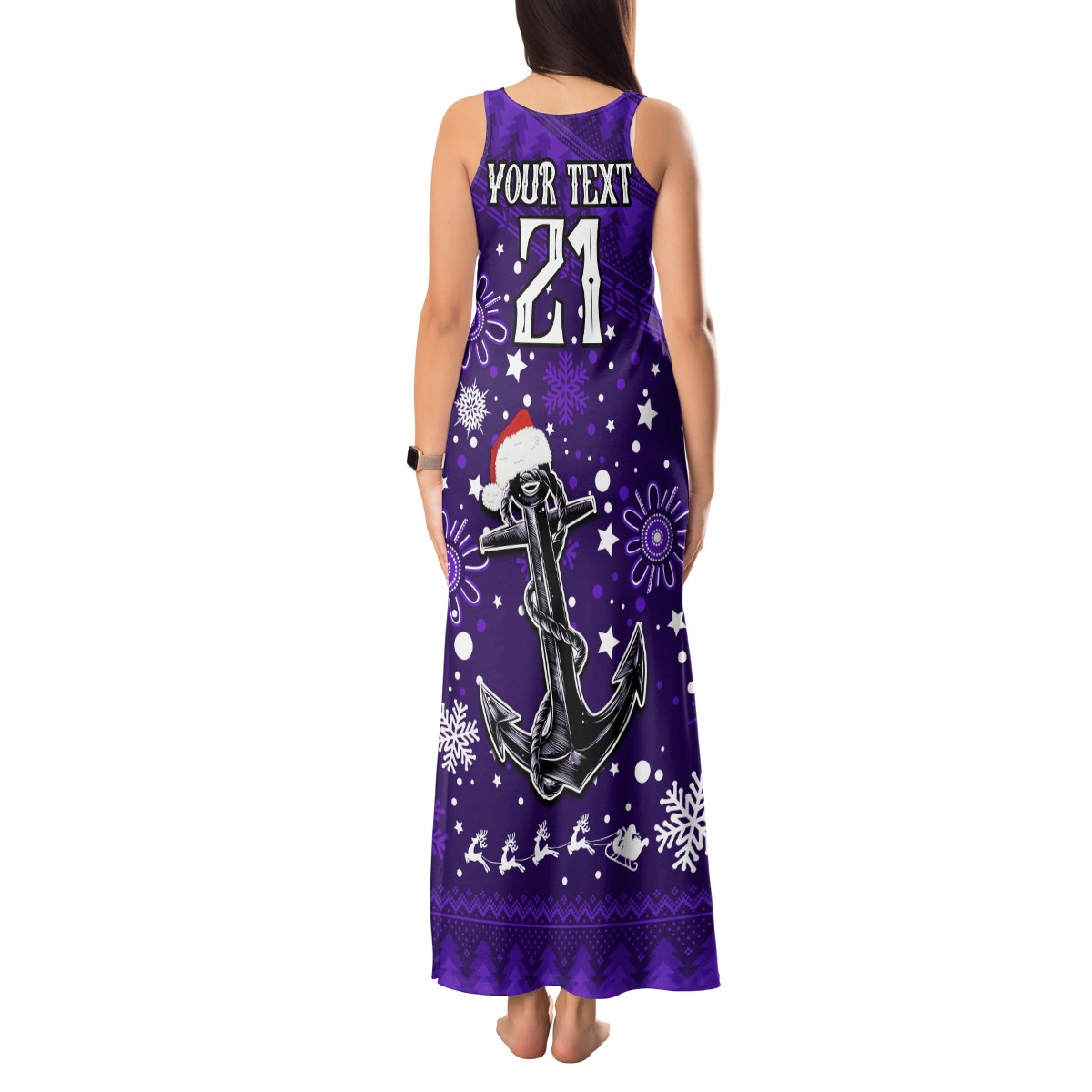 custom-fremantle-dockers-football-tank-maxi-dress-christmas-vibe-2023