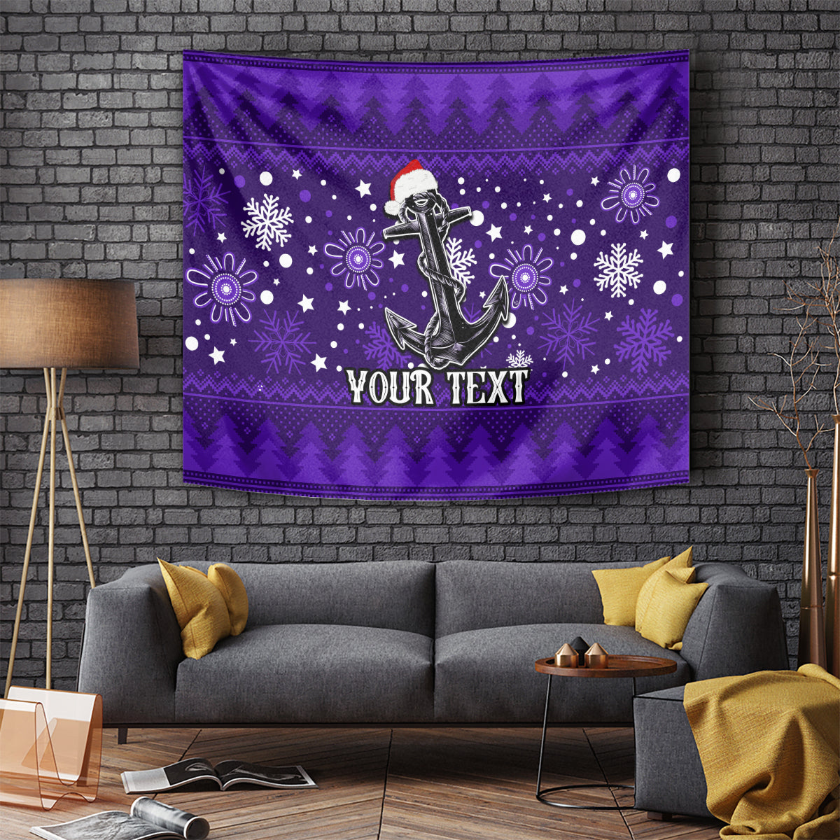 custom-fremantle-dockers-football-tapestry-christmas-vibe-2023
