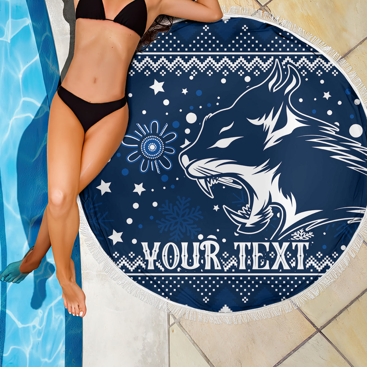 custom-geelong-cats-football-beach-blanket-christmas-vibe-2023