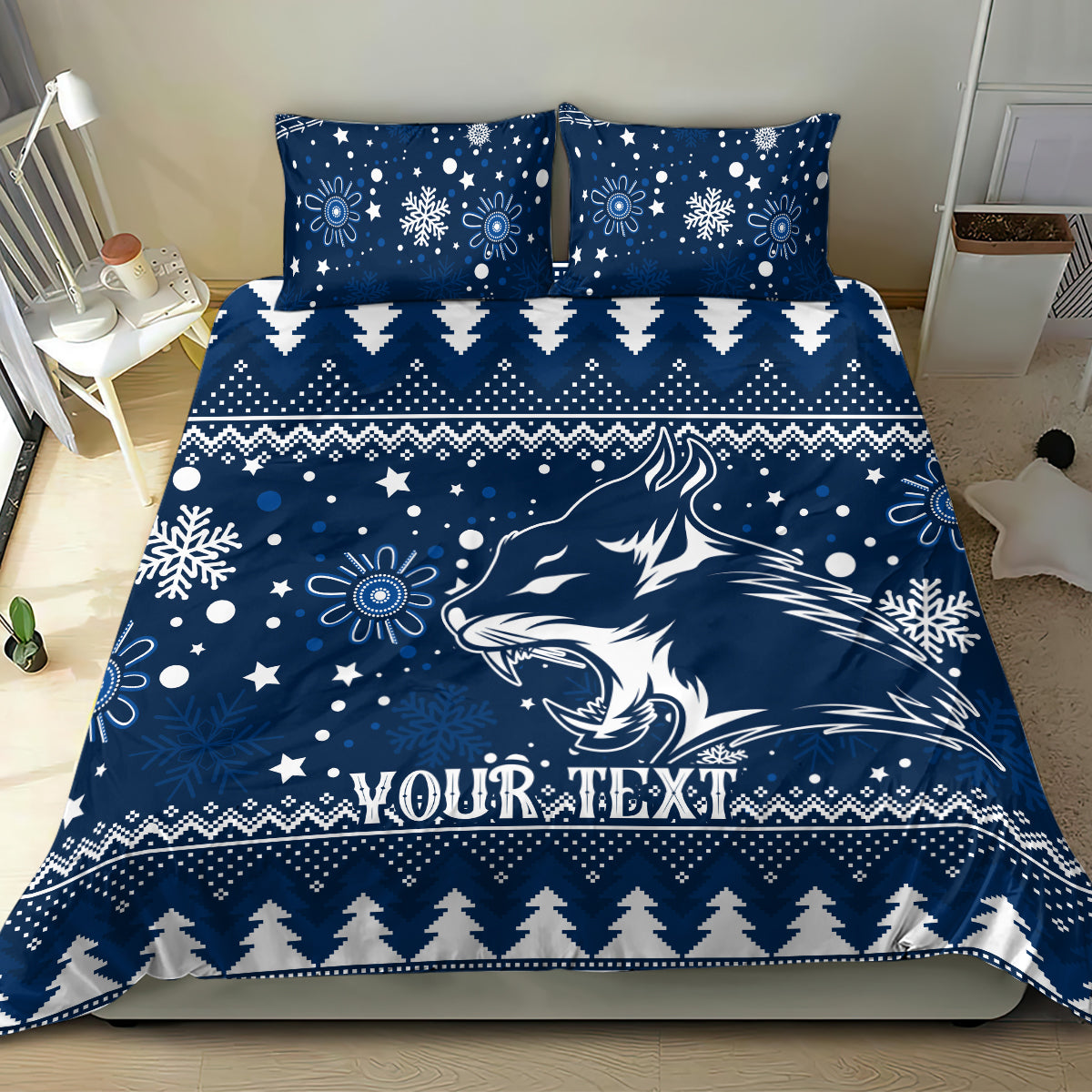 custom-geelong-cats-football-bedding-set-christmas-vibe-2023