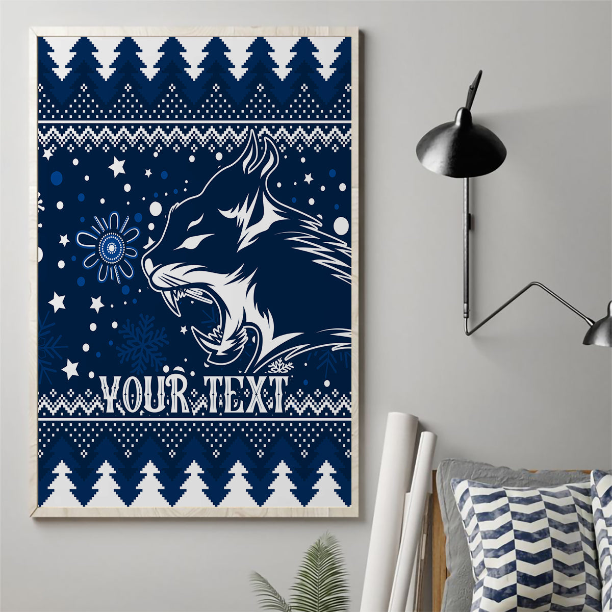 custom-geelong-cats-football-canvas-wall-art-christmas-vibe-2023