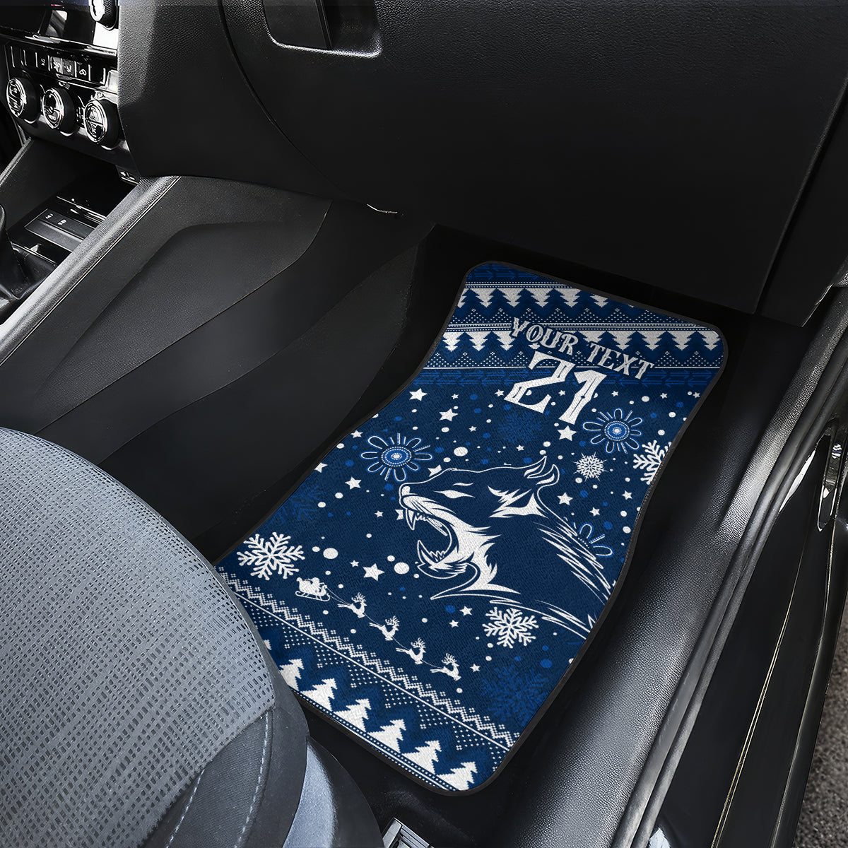 custom-geelong-cats-football-car-mats-christmas-vibe-2023