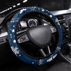 Geelong Cats Football Steering Wheel Cover Christmas Vibe 2023