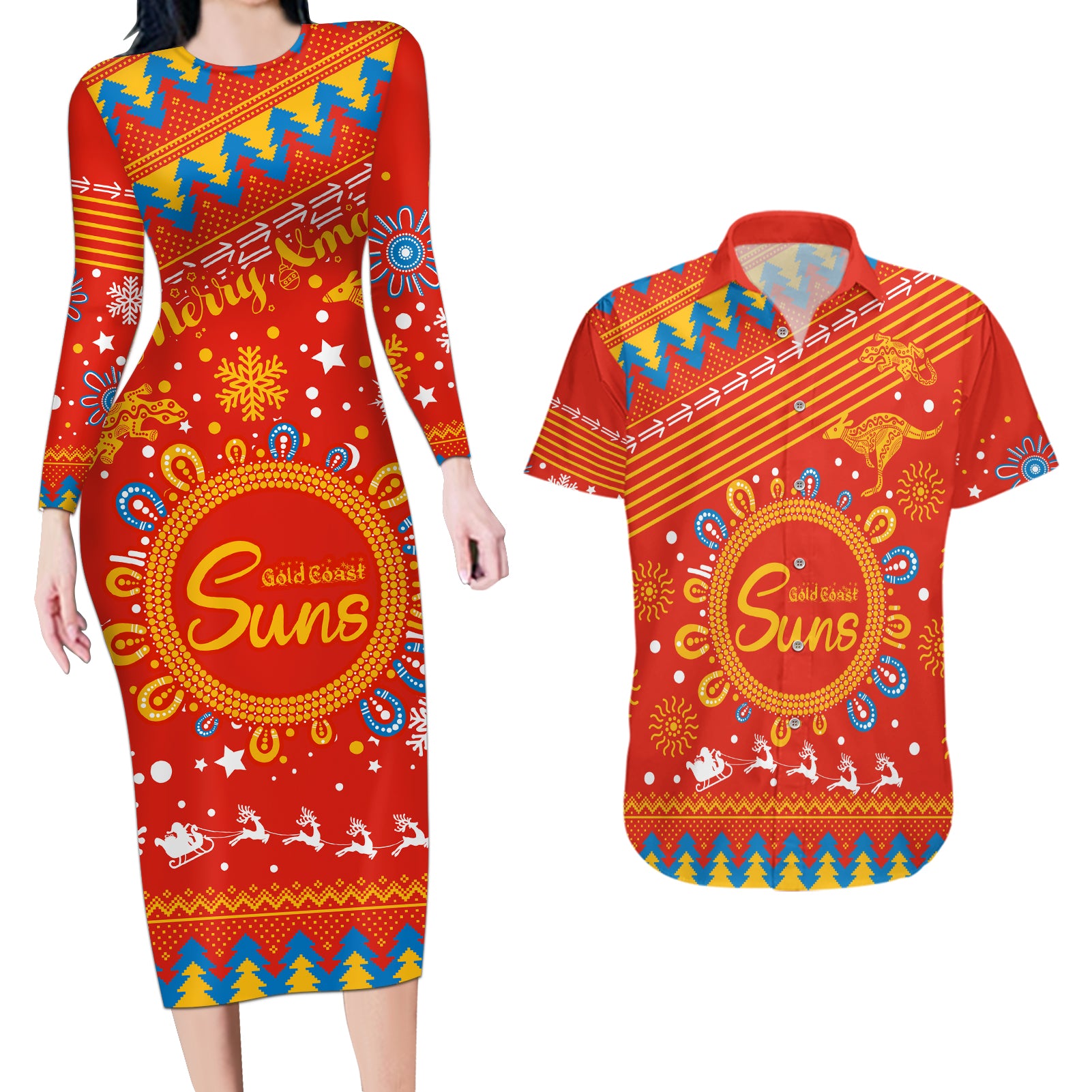 custom-gc-suns-football-couples-matching-long-sleeve-bodycon-dress-and-hawaiian-shirt-christmas-vibe-2023
