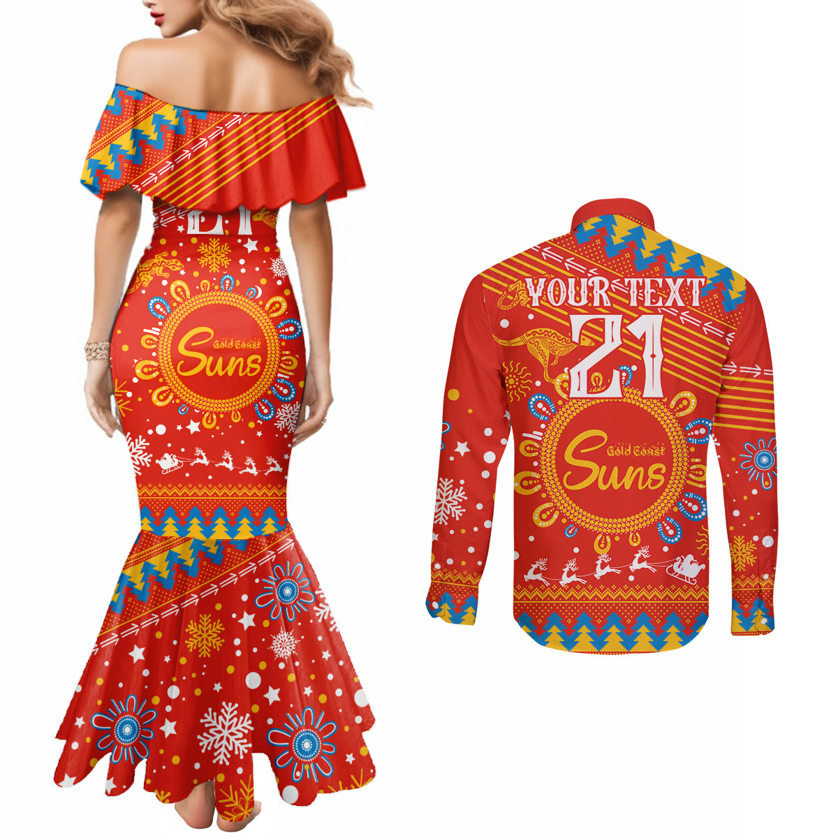custom-gc-suns-football-couples-matching-mermaid-dress-and-long-sleeve-button-shirt-christmas-vibe-2023