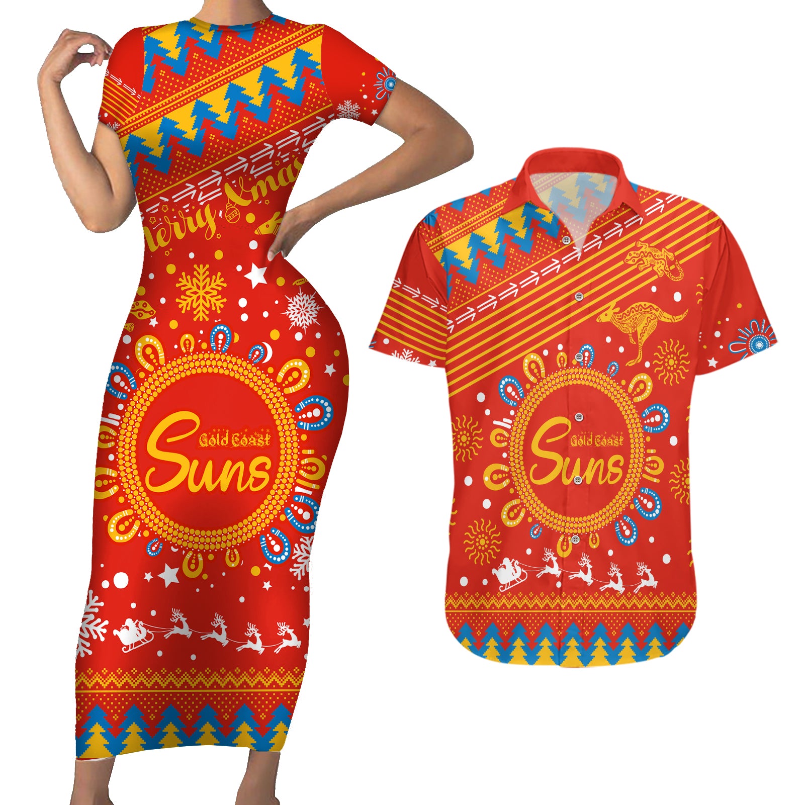custom-gc-suns-football-couples-matching-short-sleeve-bodycon-dress-and-hawaiian-shirt-christmas-vibe-2023