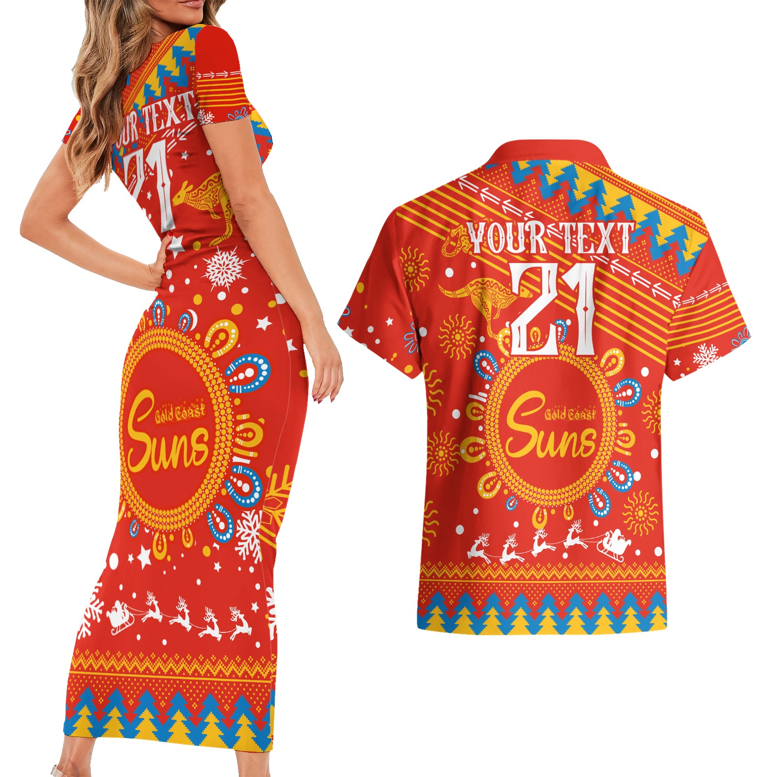 custom-gc-suns-football-couples-matching-short-sleeve-bodycon-dress-and-hawaiian-shirt-christmas-vibe-2023