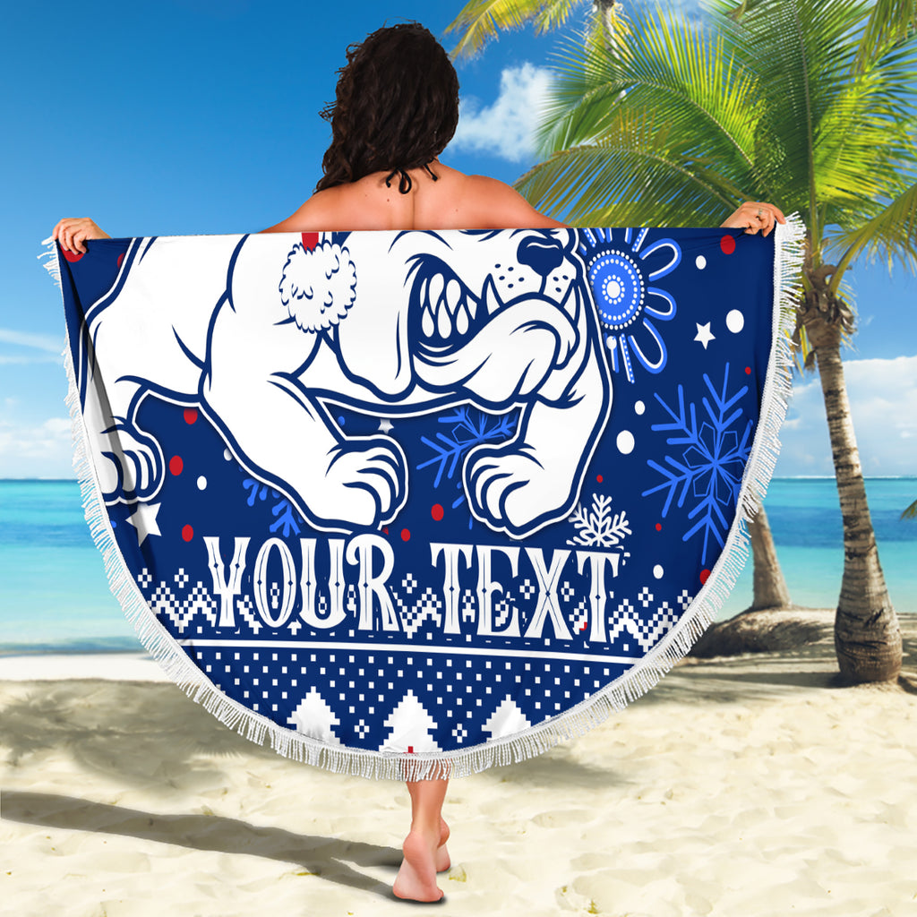 bulldogs-football-beach-blanket-christmas-vibe-2023