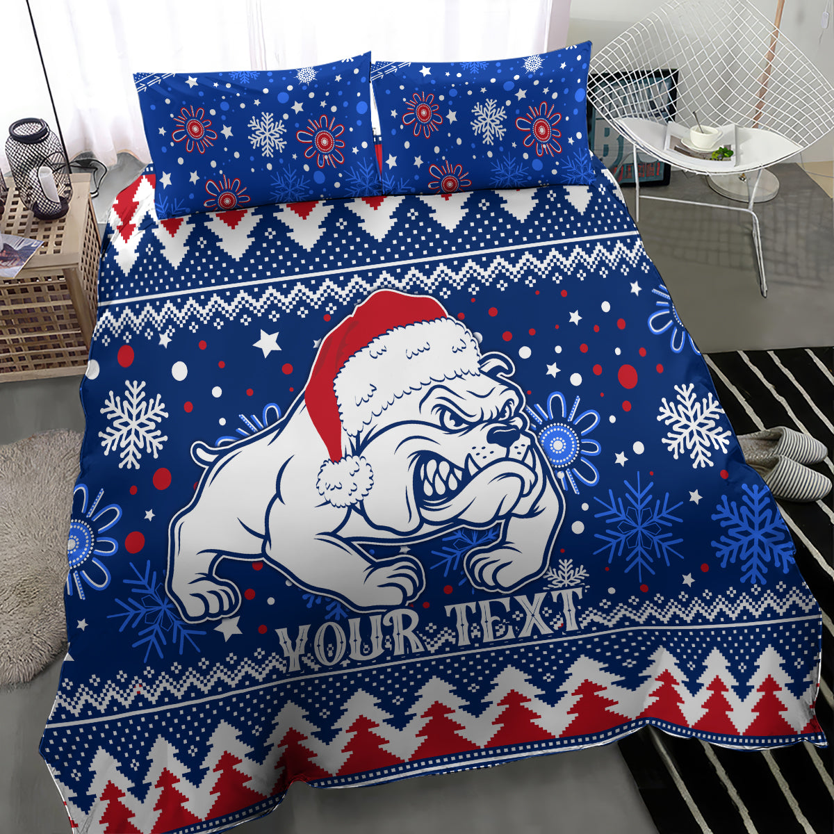 bulldogs-football-bedding-set-christmas-vibe-2023