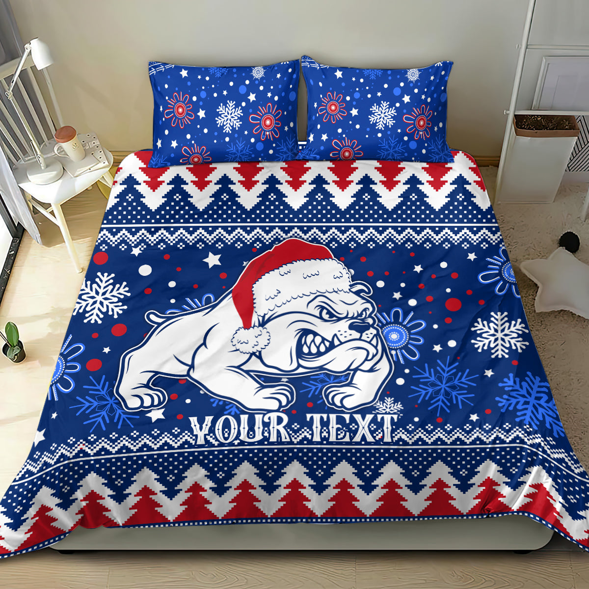 bulldogs-football-bedding-set-christmas-vibe-2023