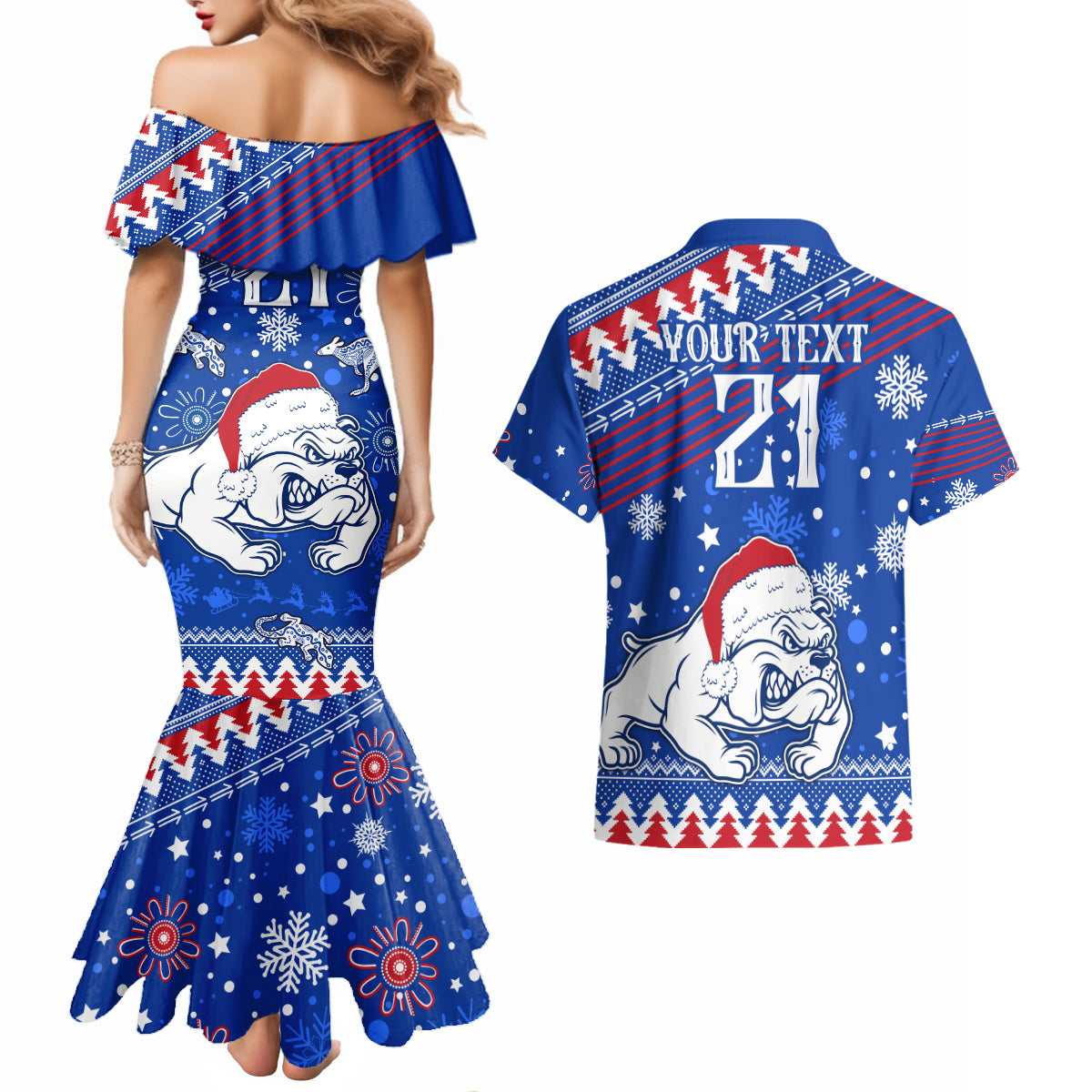 bulldogs-football-couples-matching-mermaid-dress-and-hawaiian-shirt-christmas-vibe-2023