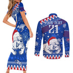 bulldogs-football-couples-matching-short-sleeve-bodycon-dress-and-long-sleeve-button-shirt-christmas-vibe-2023