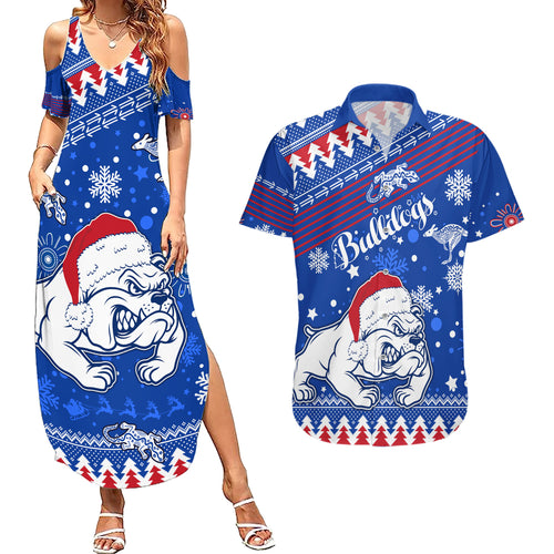 bulldogs-football-couples-matching-summer-maxi-dress-and-hawaiian-shirt-christmas-vibe-2023