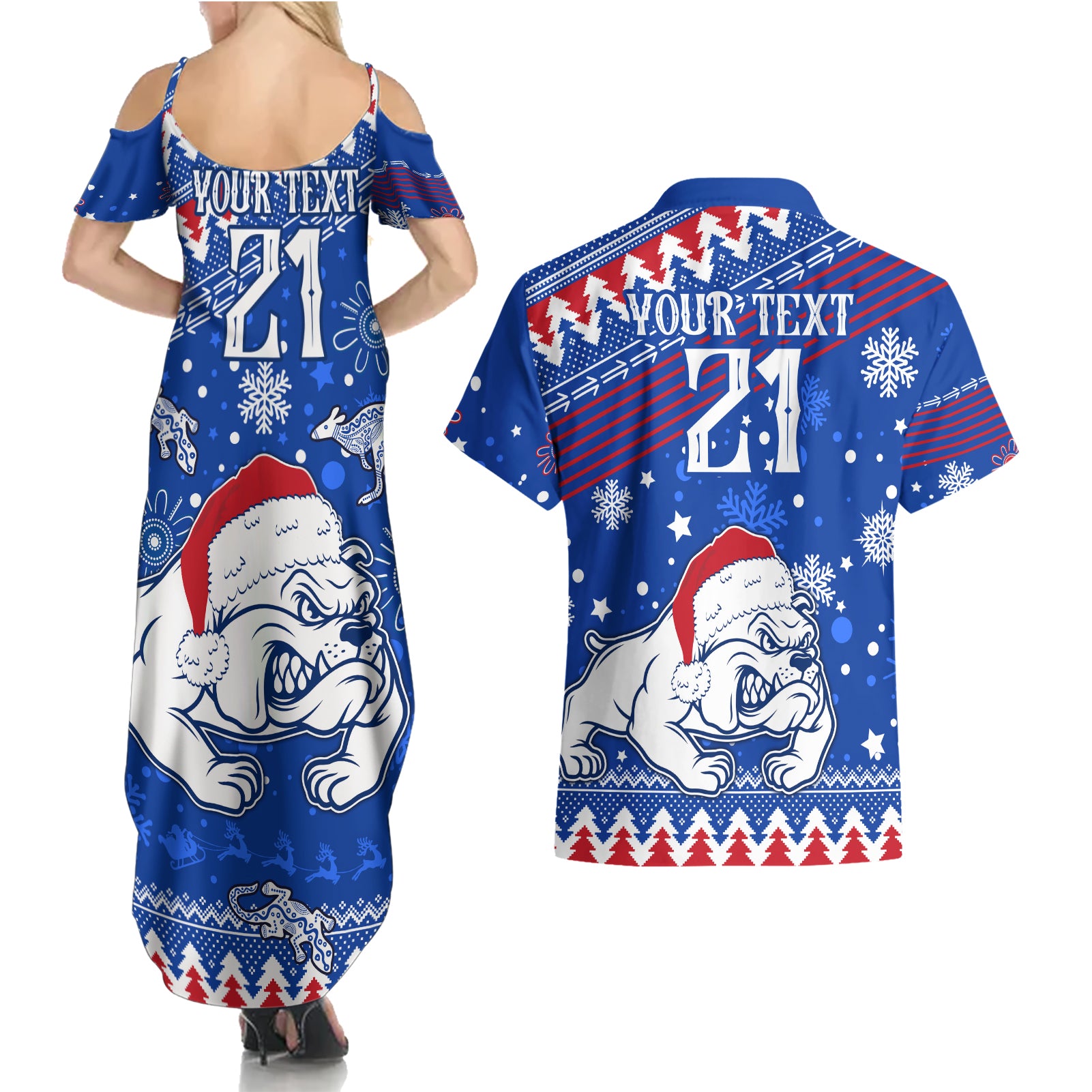 bulldogs-football-couples-matching-summer-maxi-dress-and-hawaiian-shirt-christmas-vibe-2023