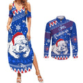 bulldogs-football-couples-matching-summer-maxi-dress-and-long-sleeve-button-shirt-christmas-vibe-2023
