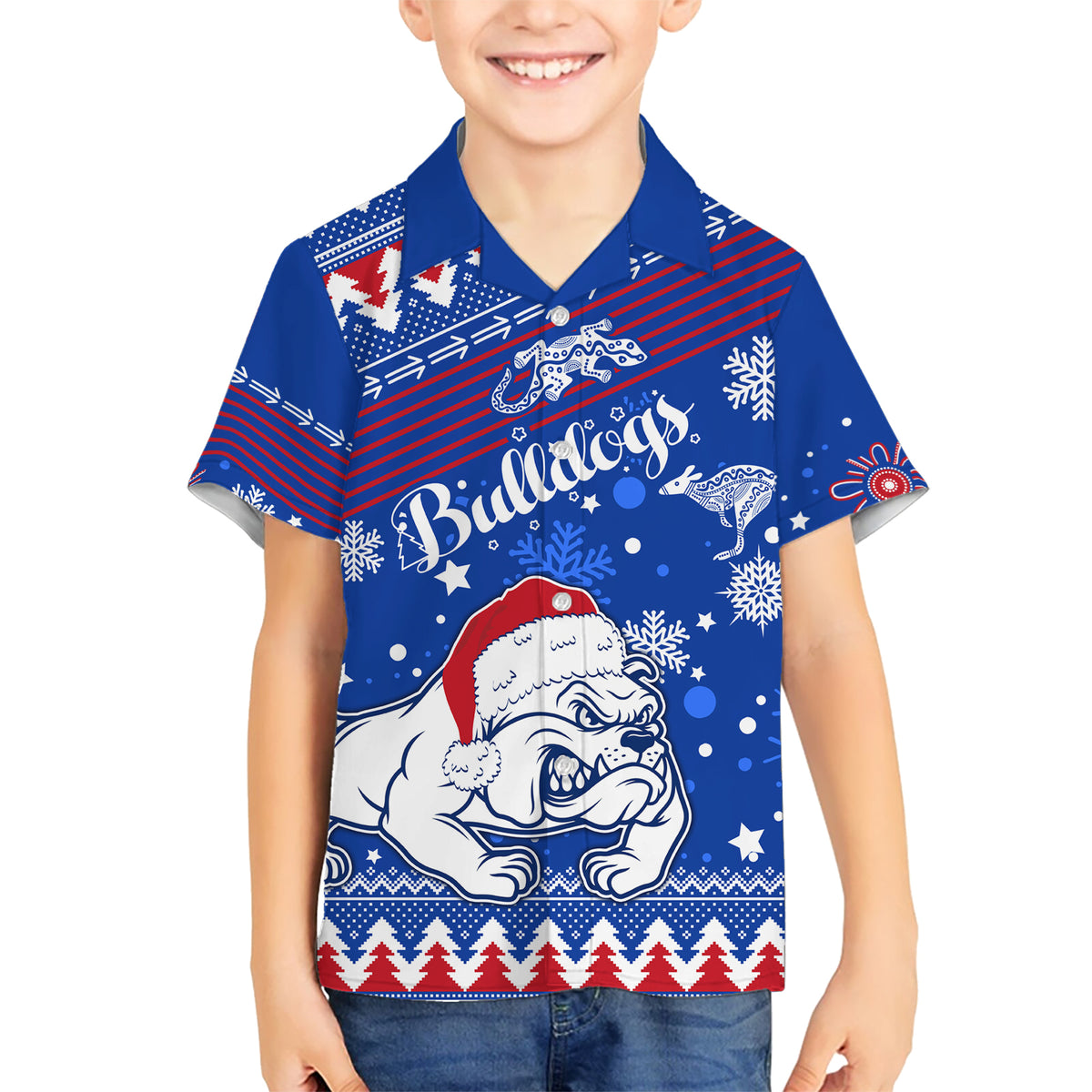 bulldogs-football-kid-hawaiian-shirt-christmas-vibe-2023