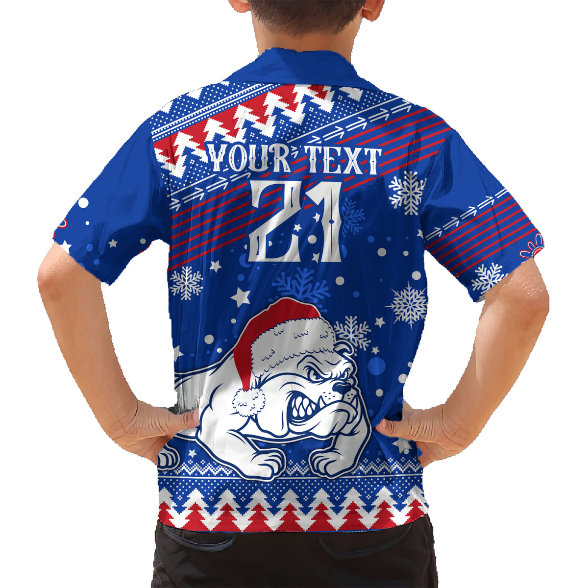 bulldogs-football-kid-hawaiian-shirt-christmas-vibe-2023