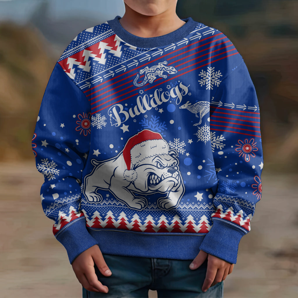 custom-bulldogs-football-kid-ugly-christmas-sweater-christmas-vibe-2023