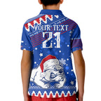 bulldogs-football-kid-polo-shirt-christmas-vibe-2023