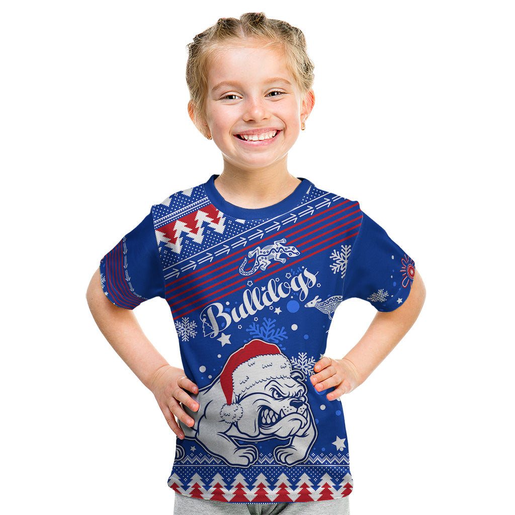 bulldogs-football-kid-t-shirt-christmas-vibe-2023
