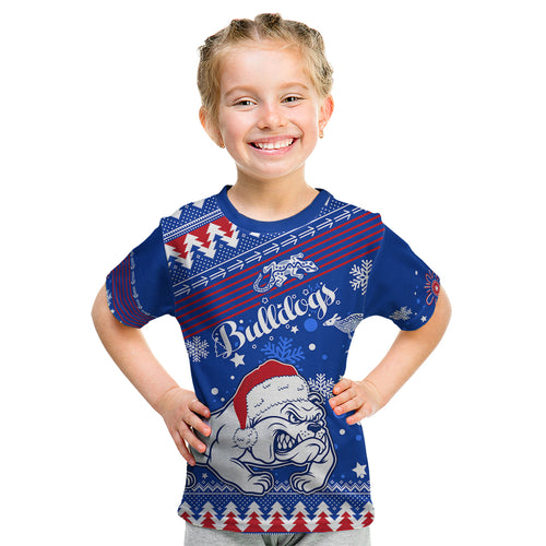 bulldogs-football-kid-t-shirt-christmas-vibe-2023