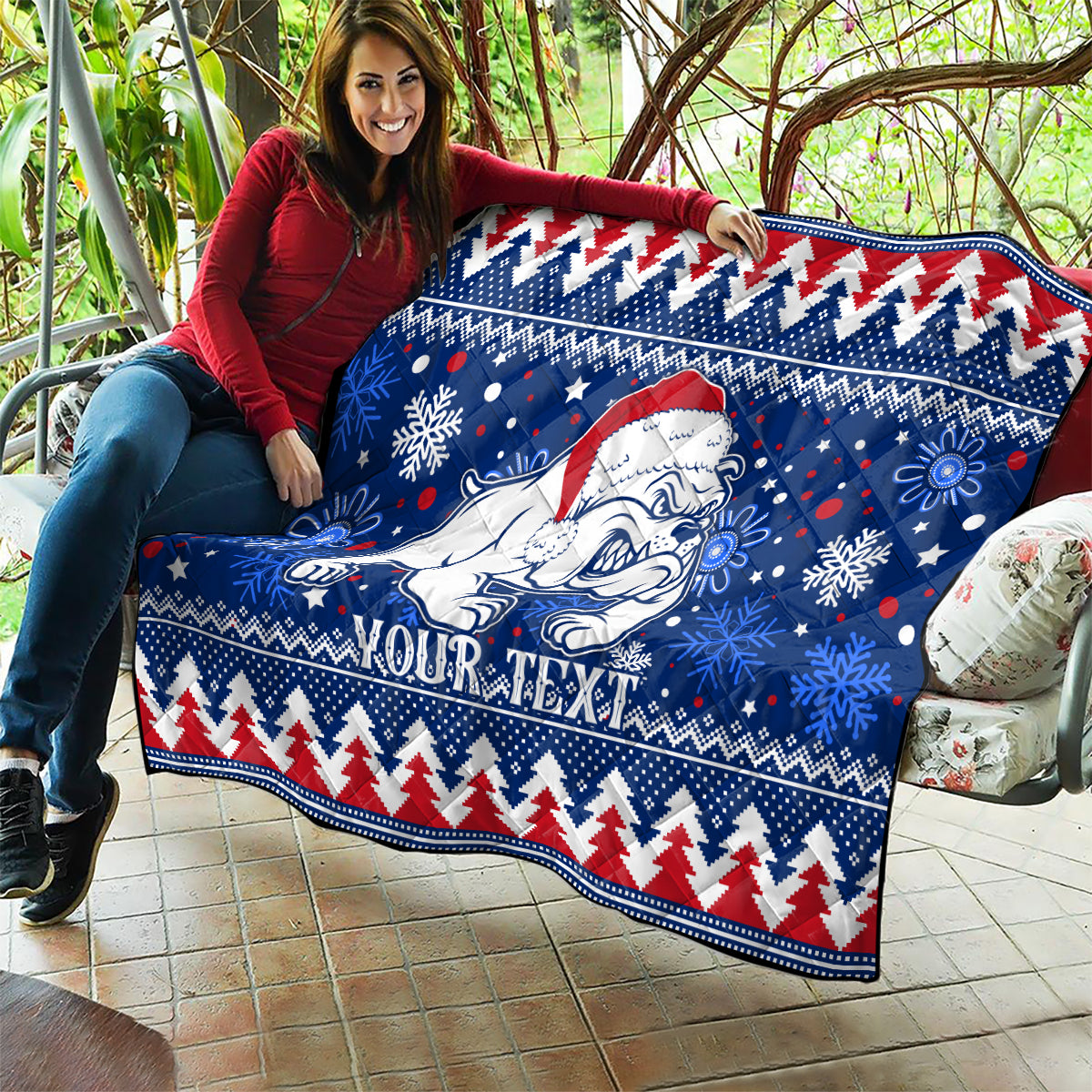 bulldogs-football-quilt-christmas-vibe-2023