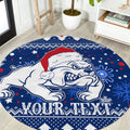 bulldogs-football-round-carpet-christmas-vibe-2023