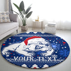 bulldogs-football-round-carpet-christmas-vibe-2023