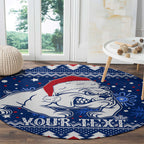 bulldogs-football-round-carpet-christmas-vibe-2023