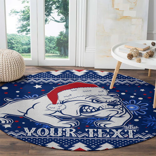 bulldogs-football-round-carpet-christmas-vibe-2023