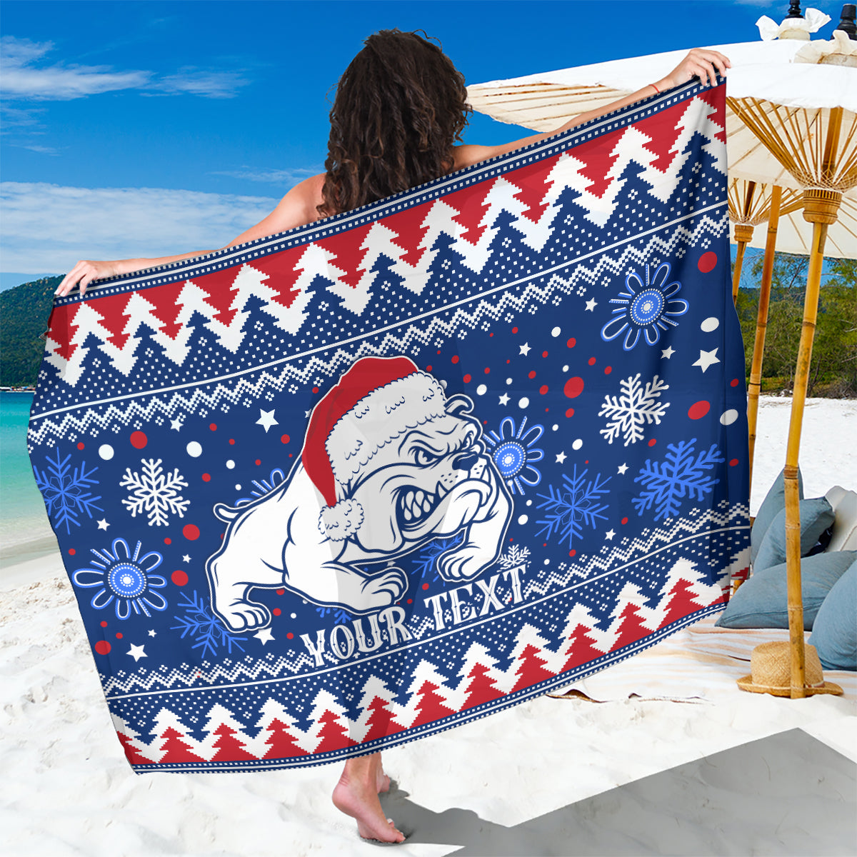 bulldogs-football-sarong-christmas-vibe-2023