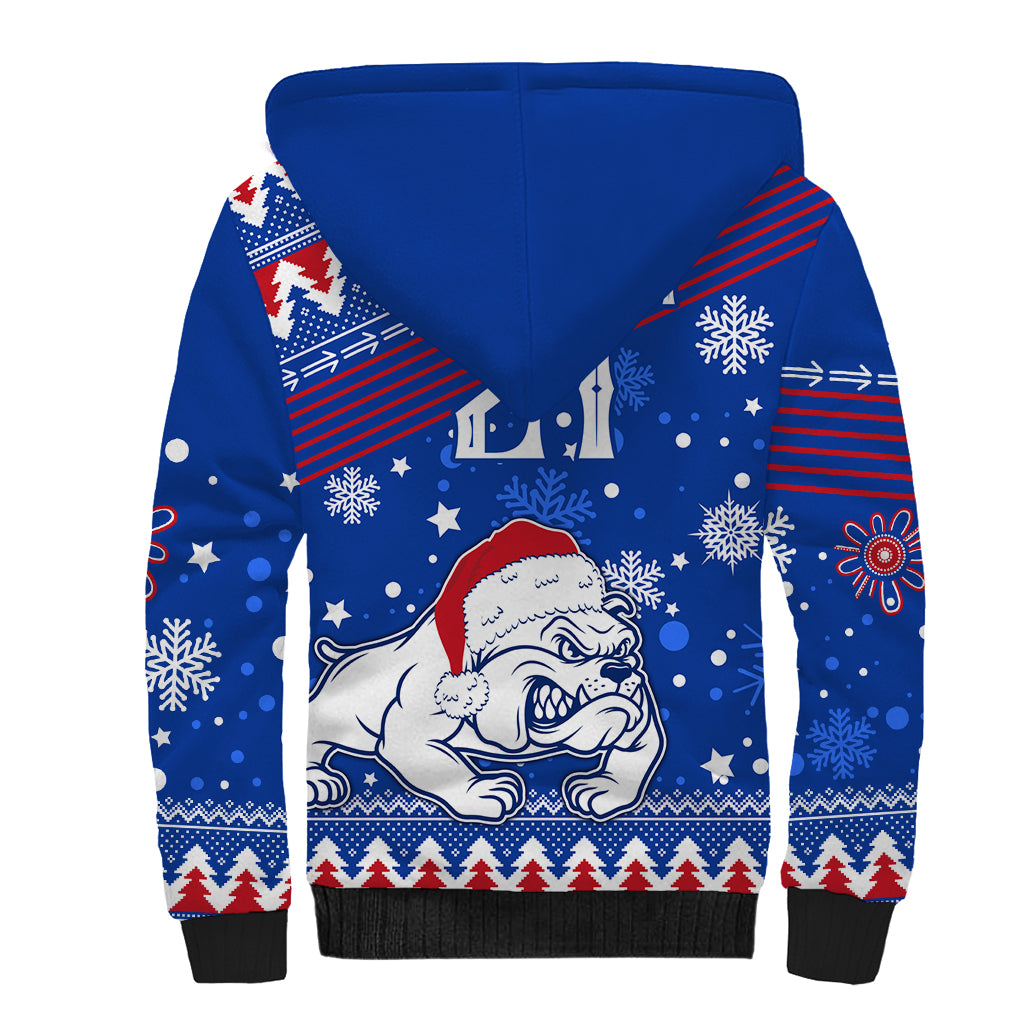 bulldogs-football-sherpa-hoodie-christmas-vibe-2023
