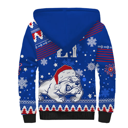bulldogs-football-sherpa-hoodie-christmas-vibe-2023