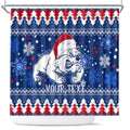 bulldogs-football-shower-curtain-christmas-vibe-2023
