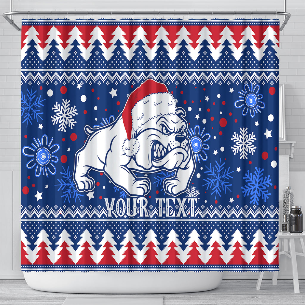 bulldogs-football-shower-curtain-christmas-vibe-2023