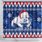 bulldogs-football-shower-curtain-christmas-vibe-2023