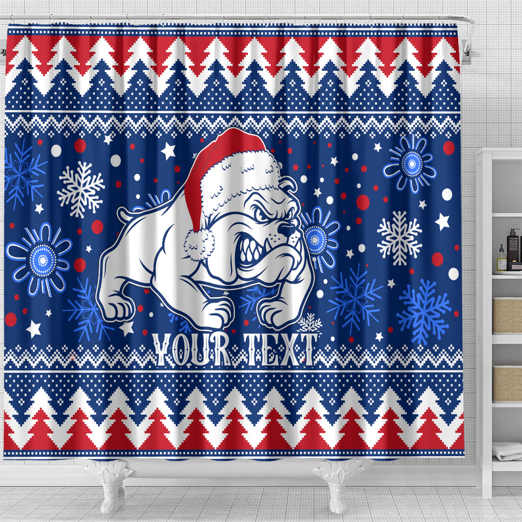 bulldogs-football-shower-curtain-christmas-vibe-2023