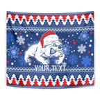 bulldogs-football-tapestry-christmas-vibe-2023