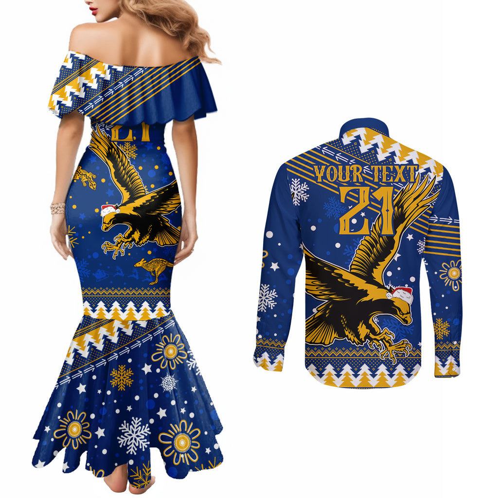 custom-eagles-football-couples-matching-mermaid-dress-and-long-sleeve-button-shirt-christmas-vibe-2023