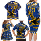 custom-eagles-football-family-matching-long-sleeve-bodycon-dress-and-hawaiian-shirt-christmas-vibe-2023
