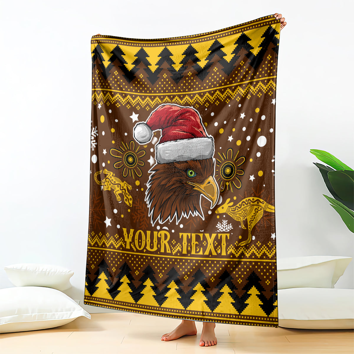 hawks-football-blanket-spectemur-agendo-christmas-vibe-2023